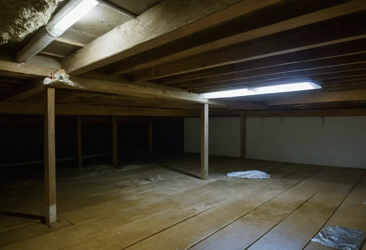 Radon in a Crawl Space